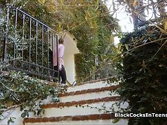 Cuckold bf watches gf sucking her new lovers BBC