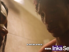 Čierne, Brunetka, Creampie, Péro, Ebenové, Hardcore, Hd, Masturbácia