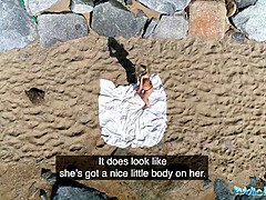 Plage, Beauté, Bikini, Blonde, Hd, De plein air, Public, Espagnole