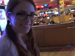 The girl next door goes to Vegas with you on a hot vacation
