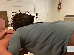 Wife goes black, hubby films