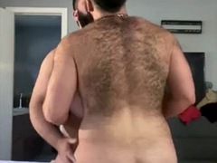 Hot Long Rough BB-DEEP SEEDING By Young Bearded Bears Couple