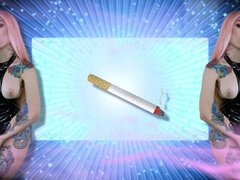 지배, 여자 지배, 페티쉬, 정부, 오르가슴, 스모킹, 혼자, 문신