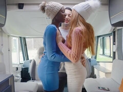 Tyttö, Ruskeahiuksinen, Kermakakku, Takaapäin, Tumma, Hd, Kolmen kimppa