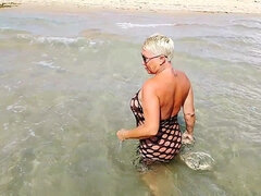 Plaža, Blondinka, Zrela