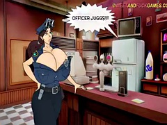 Stor kukk, Store pupper, Milf, Trekant, Pupper