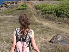 Amateur, Plage, Petite amie, Nue, De plein air, Pov, Fumer, Mouillée