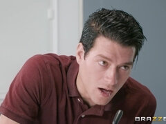 デカパイ, ブロンド, 巨乳な, スカート, ソフトコア