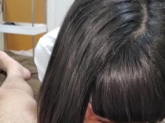 Ázsiai, Gesztenyebarna, Krémes süti, Ondó fröcskölés, Szőrös, Házi készítésű, Japán, Nézőpont