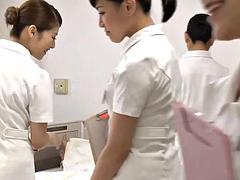 Asiater, Store pupper, Japaner, Slikking, Sykepleier, Pupper