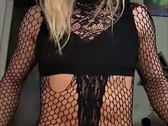 아마추어, 크로스드레스, 딜도, 하드코어, 타는, 빼빼한, 잡년, 혼자