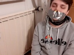 素人, 緊縛, ボンデージ, フェティッシュ, 開帳, ゲイ, ドイツ人, 喫煙