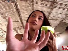 Juanita Gomez - Lusty Latina Babe Pussy Fucked Hard By Youngster