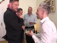 Busty Lesbians Angel Wicky & Sophie Anderson Anal Play on New Year's Eve