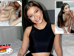 Petite Latina Sofia Smith Gets Rough Casting Fuck by Stranger - Small Tits, Big Cock, Facial