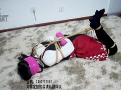 Azjatka, Związanie dyscyplina & dominacja uległość, Niewola, Brunetka, Fetysz, Hd, Pończochy