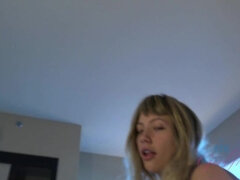 Amateur, Anal, Petite amie, Huilée, Pov, Chatte, Rasée, Fumer