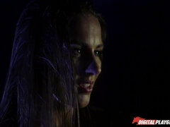 금발의, 오랄섹스, 깊은목구멍, 얼굴에, 하드코어, 힐, 야외의, 문신