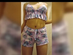 Tender Teen18+ in Miniskirt with Perfect Tits. It Is Recorded in the Shower and Sent to Your Teacher