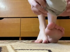 Amatorka, Stopy, Fetysz, Fetysz stóp, Niemiecki, Hd, Skarpety, Nastolatki