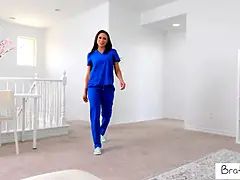 Popó, Hatalmas hátsó, Gesztenyebarna, Ondó fröcskölés, Hd, Hatalmas, Érett feleség, Nézőpont