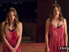 아기, 흑갈색 머리, 깊은목구멍, 얼굴에, Hd, 자연의 가슴, 여배우, 쓰리섬