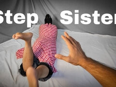 Stepsister and Me for the First Time Having Sex When We're Alone at Home