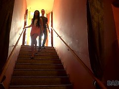 Tatuś, Hardcore, Hd, Lizanie, Drobna, Wysoki, Nastolatki, Cycki