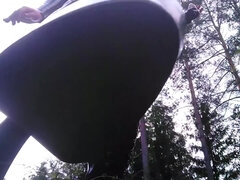 Arya Grander - Pretty Selfie With 2 Latex Catsuits, Red And Black