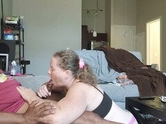 Американки, Толстушки, Большой член, Минет, Сперма во рту, Семяизвержение, Милф, Мамочка