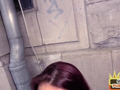 German big-bosomed babe on lovemaking date made love in public outdoor