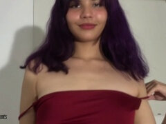 Duży kutas, Brunetka, Para, Latynoska, Orgazm, Podglądacz, Kurwa