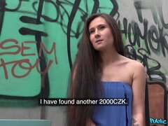 Zadek, Kuřba, Brunetka, Dávení penisem, Peníze, Na veřejnosti, Teenka, Kozičky