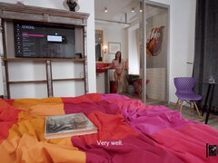 Спальня, Очки, Лизание, Мастурбация, Русские, Игрушки, Подглядывание, Влажная