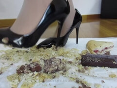Dominace, Ženský, Fetiš, Jídlo, Fetiš nohou, Francouzské, Hd, Podpatky