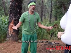 デカ尻, フェラチオ, 気狂い, 熟年, 淫乱熟女, アウトドア, オマンコ, オッパイの