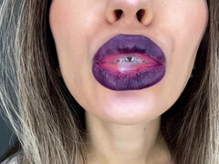 Sexy Girl Spitting Slow Mo 2