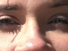 Brunette brune, Hd, De plein air, Nénés, Jouets