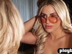 18 anos, Bundão, Loiroa, Lingerie, Melharucos naturais, Solo chão, Adolescente, Tetas