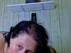 Amatör, Bbw stor vacker kvinna, Avsugning, Dildo, Grovt språk, Kvinna, Onani, Mogen