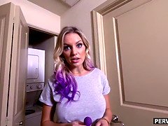 Store bryster, Hd, Mor jeg gerne vil kneppe, Mor, Pov, Realitet, Legetøj, Vibrator