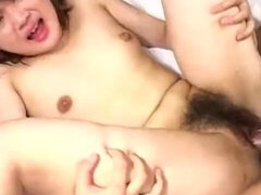 18 χρονον, Ασιάτης, Μαλακία με το δάχτυλο για γυναίκες, Μαλλιαρός, Σκληρό, Ιάπωνας, Μουνί, Έφηβος