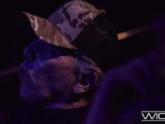 Nero, Bionda, Compilation, Gola profonda, Di colore, Interrazziale, Rossa, Terzetto