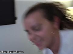 Amateur, Asiático, Negro, Mamada, Ébano