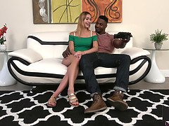 Sexy Ana Rose takes her first BBC!