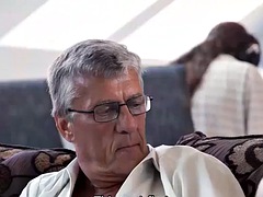 VIP4K. Ukrainian Erika Black cannot seduce a guy, but has sex with her stepfather