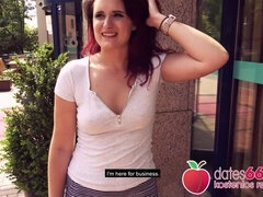 dates66.com German Chick Melina (27) Banged next to Pool MELINA MAY