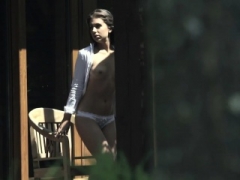 Avsugning, Brunett, Doggystyle, Europeisk, Hd, Utomhus