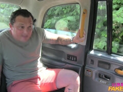 Female Fake Taxi - Driver's Big Hooters Get Covered In Cum Load 1