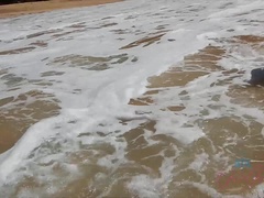 Amateur, Playa, Bikini, Despelote, Al aire libre, Pov, Público, Voyeur